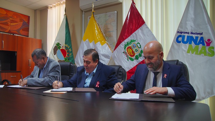 Cuna Más del Midis y autoridades de Ica fortalecerán servicios de calidad en favor del desarrollo integral de la primera infancia