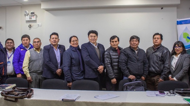 Municipalidad Provincial de Puno participa en la tercera reunión extraordinaria de recursos hídricos de cuenca Titicaca 2024