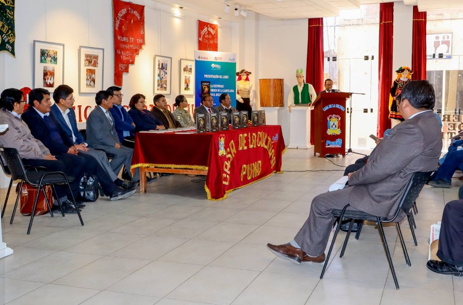 Se presentó el libro “la Festividad Virgen de la Candelaria en el Bicentenario”, en la Casa de la Cultura