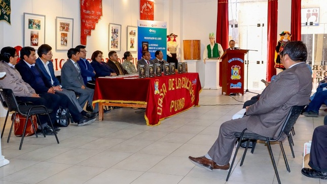 Se presentó el libro “la Festividad Virgen de la Candelaria en el Bicentenario”, en la Casa de la Cultura
