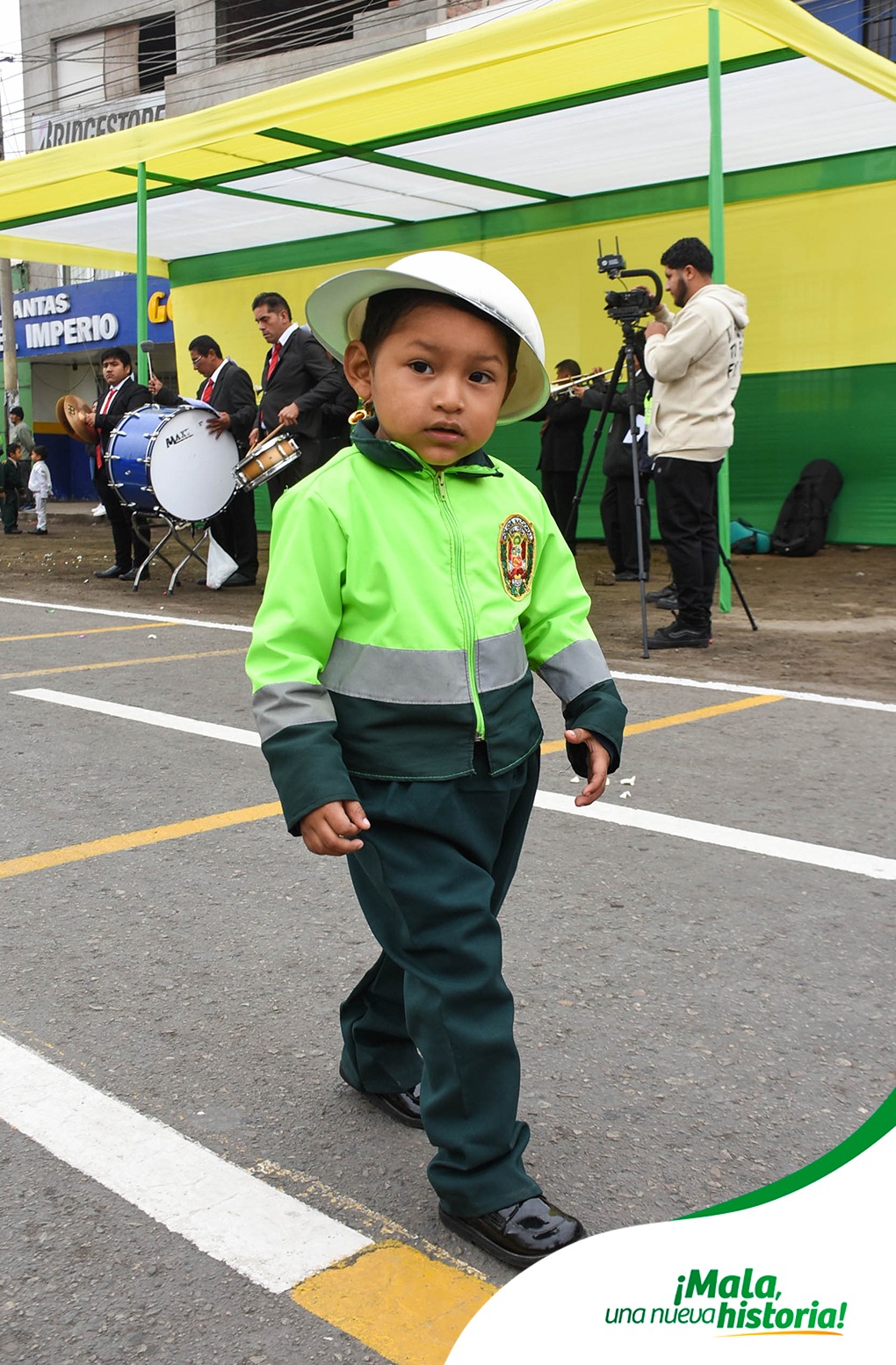 Desfile Cívico Escolar en Honor a Nuestro Santo Patrón San Pedro de Mala - Nivel Inicial y Pronoei