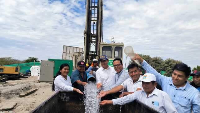 Más de 13 mil pobladores de Cura Mori tendrán agua de pozo tubular tras 16 años de espera