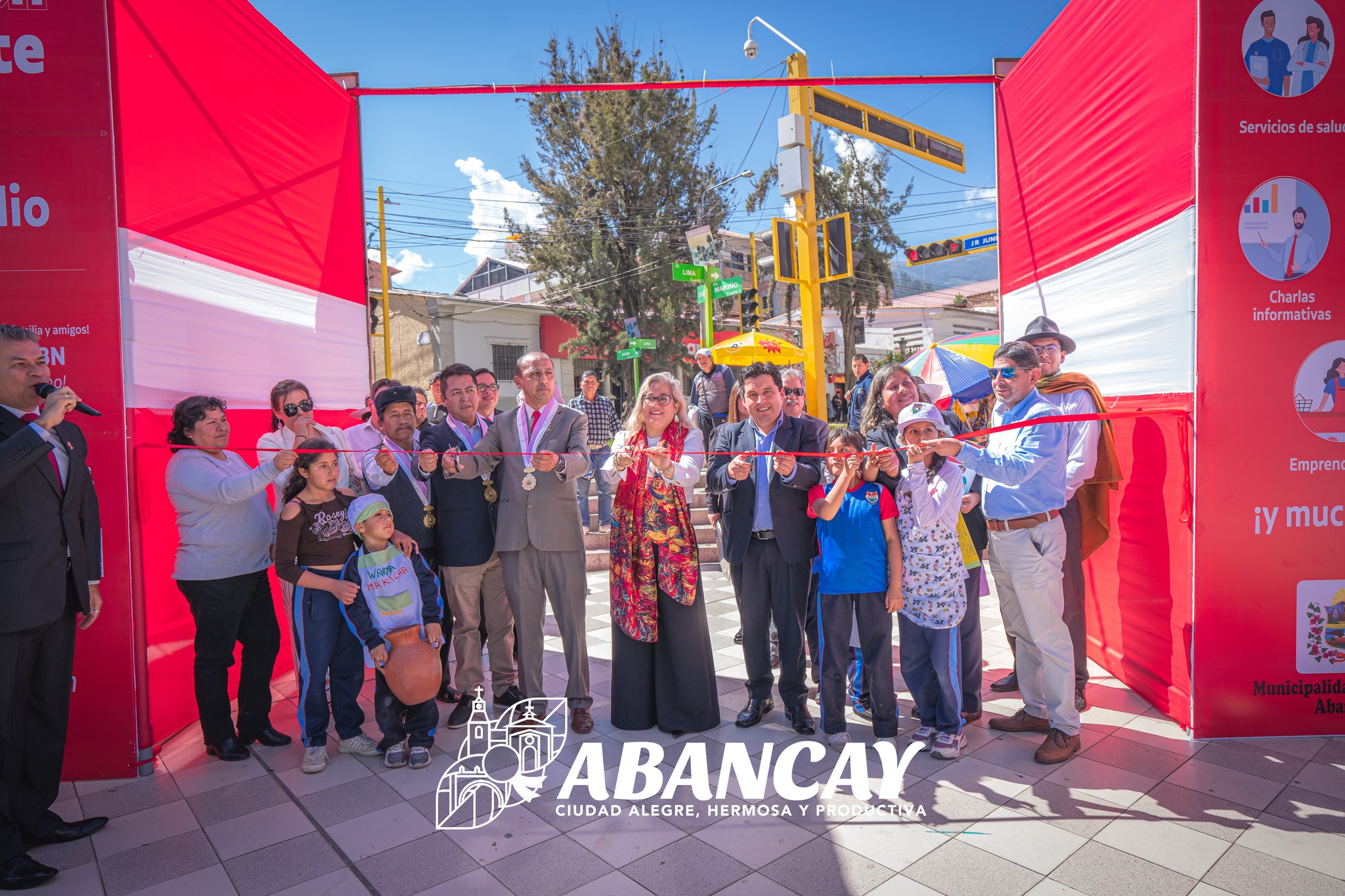 MPA: Autoridades Provinciales Presentes En La Inauguración De La Feria “Corazón De Gente” Un Evento De Conexión BN Abancay.