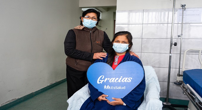 Dan de alta a paciente de 32 años tras exitoso trasplante renal en hospital Sabogal