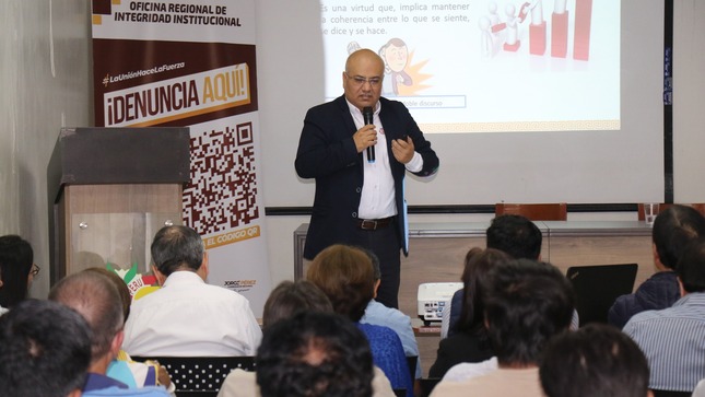 Abog. Giovanni Milla Risco, jefe de la Oficina Regional de Integridad del GORE Lambayeque