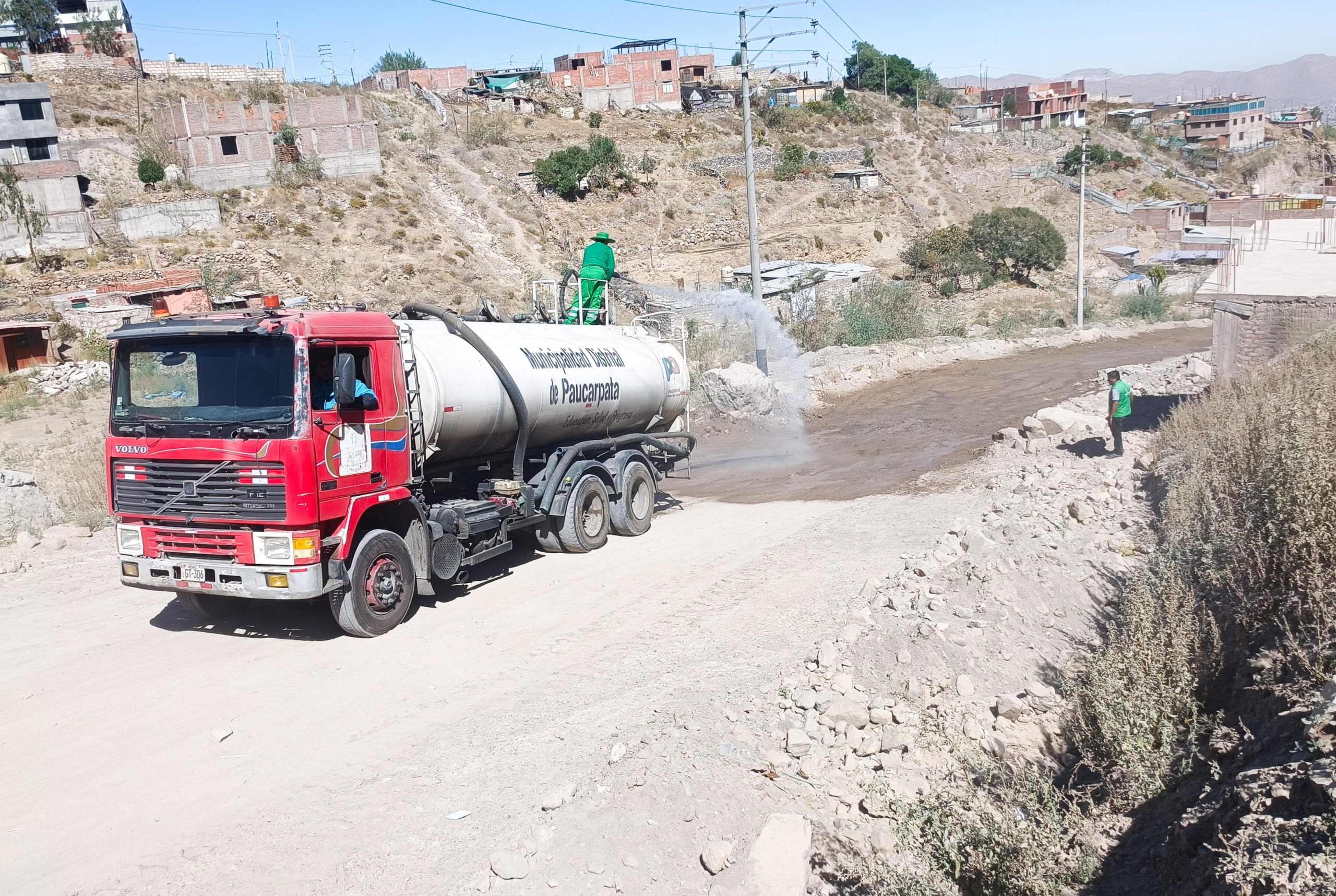 La Municipalidad de Paucarpata rehabilito de manera Integral la vía N° 1