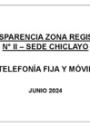 Vista preliminar de documento Telefonía fija, móvil e internet junio 2024 - Zona Registral N.° II Sede Chiclayo
