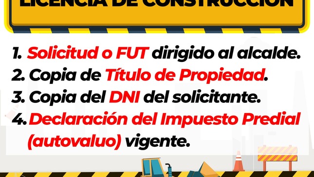 ¡𝗔𝗧𝗘𝗡𝗖𝗜𝗢́𝗡 𝗩𝗘𝗖𝗜𝗡𝗢 𝗦𝗜𝗛𝗨𝗔𝗦𝗜𝗡𝗢!
La Municipalidad Provincial de Sihuas desea recordarles la importancia de cumplir con las normativas municipales para evitar multas y sanciones innecesarias.
Recuerden que, antes de iniciar cualquier obra en sus propiedades, es imprescindible obtener la licencia de edificación correspondiente. Asimismo, si necesitan ocupar las vías públicas, no olviden solicitar la autorización municipal respectiva. 
𝗘𝘃𝗶𝘁𝗲𝗺𝗼𝘀 𝘀𝗮𝗻𝗰𝗶𝗼𝗻𝗲𝘀 𝘆 𝗺𝘂𝗹𝘁𝗮𝘀, 𝗽𝗲𝗿𝗼, 𝘀𝗼𝗯𝗿𝗲 𝘁𝗼𝗱𝗼, 𝗰𝘂𝗶𝗱𝗲𝗺𝗼𝘀 𝗻𝘂𝗲𝘀𝘁𝗿𝗼𝘀 𝗲𝘀𝗽𝗮𝗰𝗶𝗼𝘀 𝗽𝘂́𝗯𝗹𝗶𝗰𝗼𝘀.
¡Juntos construyamos un Sihuas ordenado y próspero! ¡𝗦𝗶𝗵𝘂𝗮𝘀, 𝗹𝗼 𝗵𝗮𝗰𝗲𝗺𝗼𝘀 𝘁𝗼𝗱𝗼𝘀!
Asimismo, conoce cuáles son los 𝗥𝗘𝗤𝗨𝗜𝗦𝗜𝗧𝗢𝗦 𝗣𝗔𝗥𝗔 𝗦𝗢𝗟𝗜𝗖𝗜𝗧𝗔𝗥 𝗟𝗔 𝗟𝗜𝗖𝗘𝗡𝗖𝗜𝗔 𝗗𝗘 𝗖𝗢𝗡𝗦𝗧𝗥𝗨𝗖𝗖𝗜𝗢́𝗡: