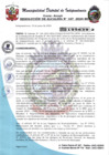 Vista preliminar de documento Resolucion de Alcaldia N° 167-2024-MDI