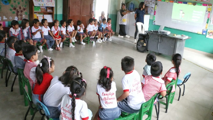Capacitación a escolares