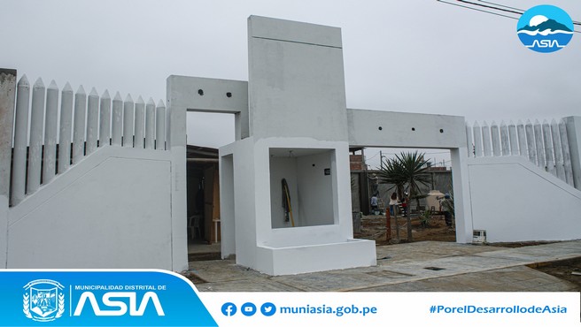 Con un avance del 80% se viene ejecutando la obra de construcción del cerco perimétrico en el PRONOEI "Mi Joyita" del anexo La Joya, donde más de 30 estudiantes serán beneficiados.
La moderna infraestructura se ejecuta con la finalidad de garantizar que nuestros niños y niñas reciban una educación de calidad en ambientes cómodos y seguros.
#MunicipalidadDistritalDeAsia
#PorelDesarrollodeAsia
#IsaiasAlcantaraAlcaldedeAsia