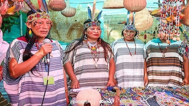 Alcalde Esaรบ Rios apertura la gran Feria agropecuaria, gastronรณmica, artesanal y cultural