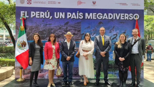 “El Perú, un país megadiverso”: Embajada peruana en México presenta exhibición nacional en el Paseo de las Culturas Amigas