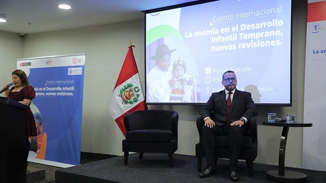 Minsa participó en evento internacional “La anemia en el desarrollo infantil, nuevas revisiones”