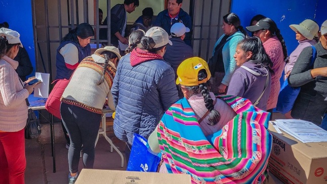 4 mil 400 puneños beneficiados con la distribución de raciones del Programa Vaso de Leche