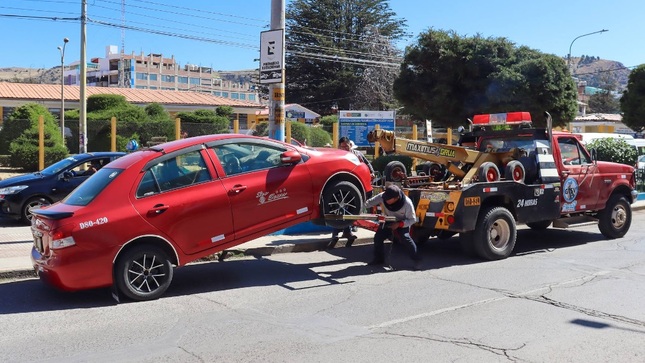 Continúa fiscalización constante a unidades de transporte público de la ciudad de Puno