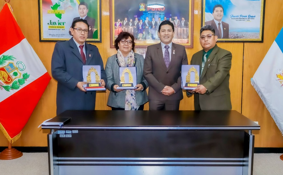 Municipalidad de Puno se reune con el INPE para coordinar avances sobre el convenio marco y el dia de la resocializacion