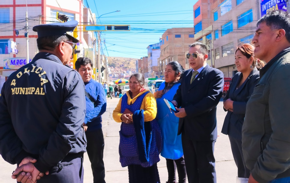 Gerencia de Transporte impulsa zona de parqueo en el Mercado Unión y Dignidad