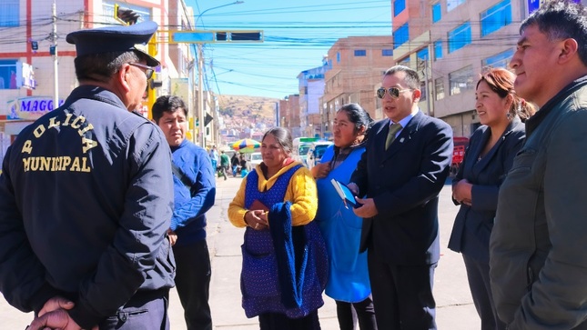 Gerencia de Transporte impulsa zona de parqueo en el Mercado Unión y Dignidad