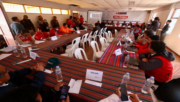 Mindef organiza y lidera Mesa Técnica con los nueve alcaldes distritales de provincia de Paruro