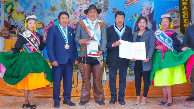 Concejo municipal participa en la conmemoración del VI aniversario de la declaratoria de la danza K’ajelo como patrimonio cultural 