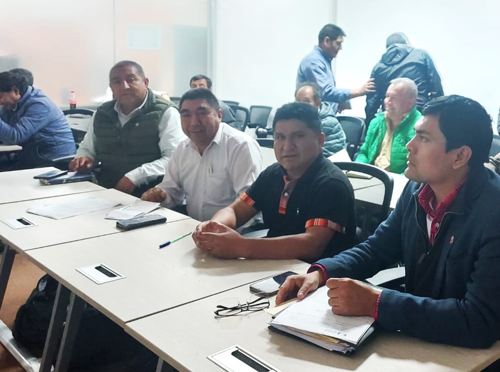 Segunda Reunión para ver Avances del Estudio Definitivo de la Carretera Cajabamba, Marcabal, Huamachuco.