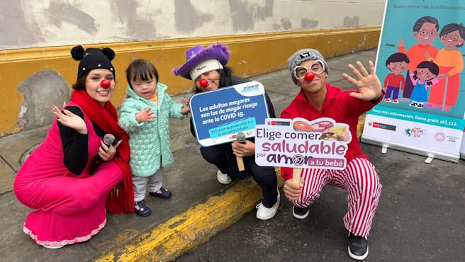 Hospital San Bartolomé realiza campaña preventiva para gestantes y puérperas por bajas temperaturas