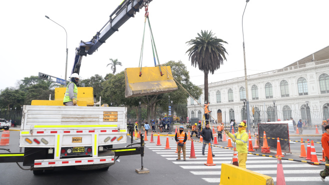 MTC: Se inicia plan de desvío en Paseo Colón para la construcción de la Estación Central de la Línea 2 del Metro de Lima
