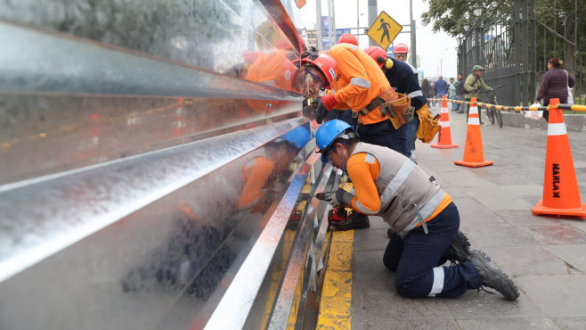 MTC: Se inicia plan de desvío en Paseo Colón para la construcción de la Estación Central de la Línea 2 del Metro de Lima