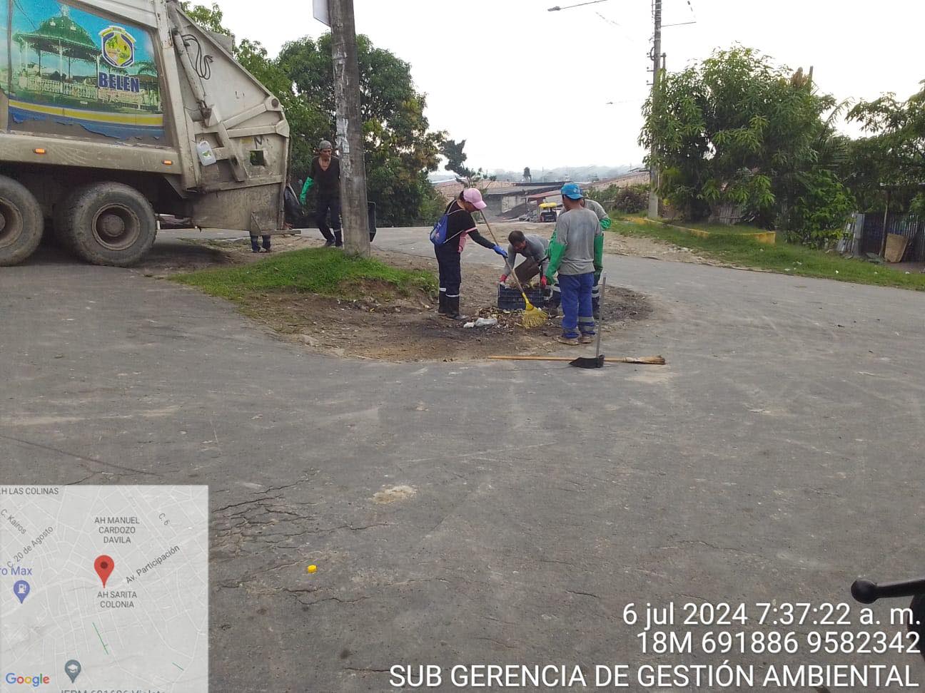 Continuando con el firme compromiso de mantener nuestro querido Belén limpio