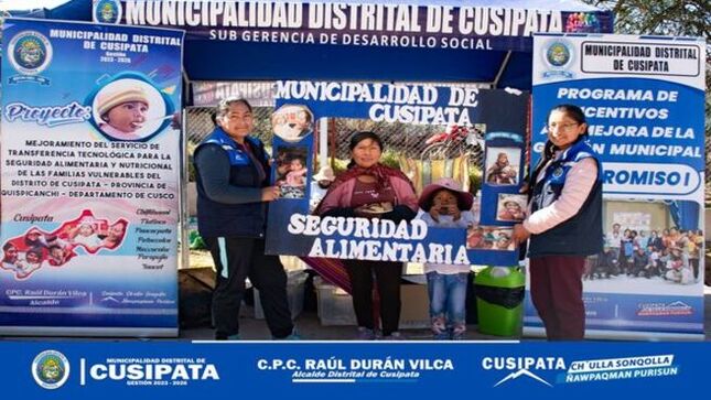 Proyecto de Seguridad Alimentaria y nutrición siempre presente en las ferias comunales