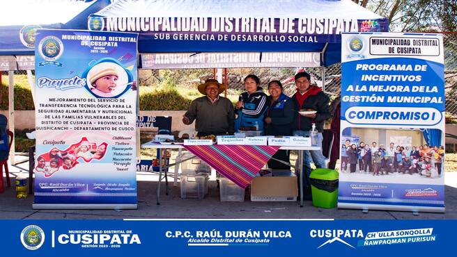 Proyecto de Seguridad Alimentaria y nutrición siempre presente en las ferias comunales