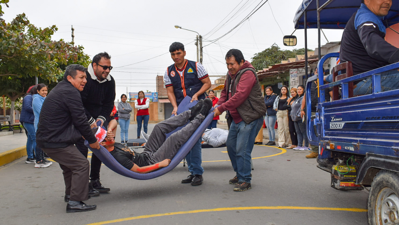 Simulacro de Sismo fue de 8.2 grados