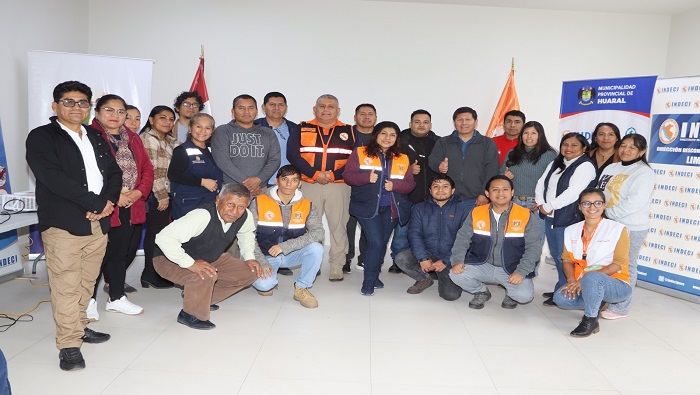 capacitados en el manejo y registro del sistema SINPAD
