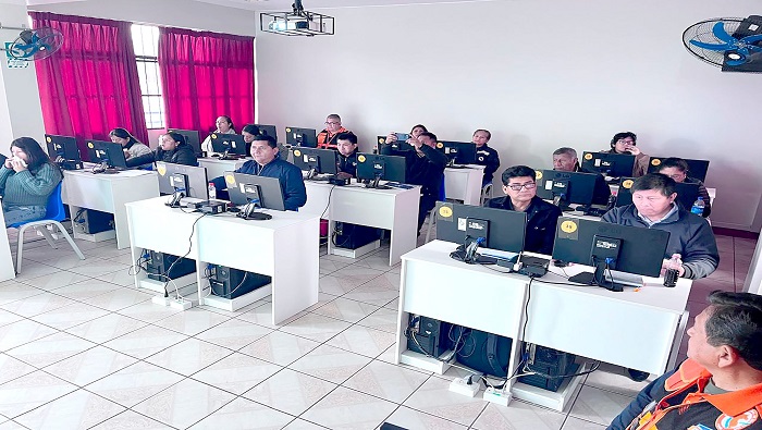 capacitados en el manejo y registro del sistema SINPAD