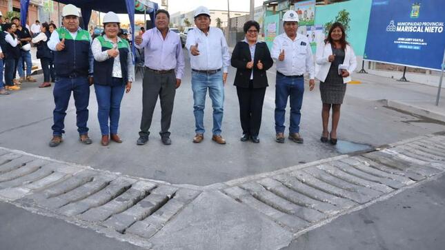 Más de 40 mil habitantes del Centro Poblado de San Francisco ya cuentan con sistema de drenaje pluvial, que evitará futuras inundaciones y daños en sus domicilios en temporada de lluvias.