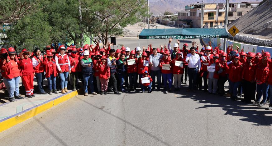 Con gran satisfacción se culminaron las dos fichas de mantenimiento ejecutadas en el Centro Poblado de San Francisco, en el marco del convenio con el programa Llamkasun Perú. 