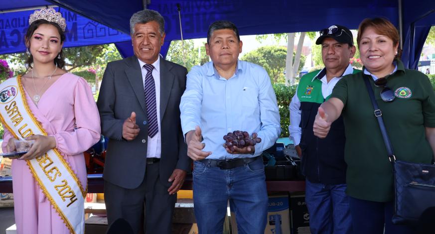 ohn Larry Coayla, Alcalde de la Municipalidad Provincial de Mariscal Nieto, llevó a cabo el lanzamiento oficial del PROCOMPITE Asociativo Empresarial 2024 con una inversión de 10 millones de soles en el Centro Poblado de los Ángeles.