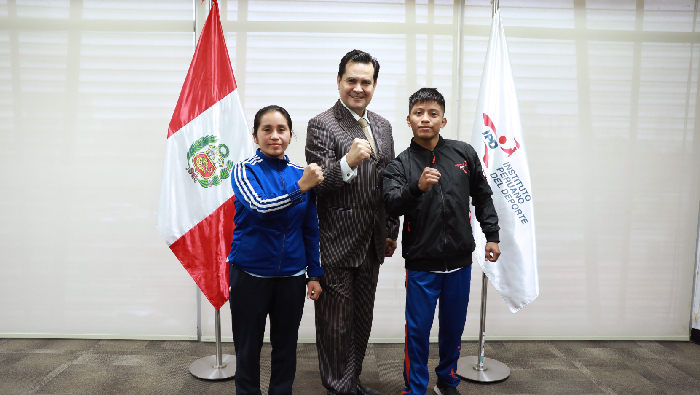 • Gracias al apoyo del IPD y Federación Peruana de Lucha Amateur.