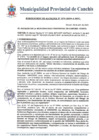 Vista preliminar de documento Plan de Contingencia ante lluvias intensas para el Año 2024, de la Provincia de Canchis