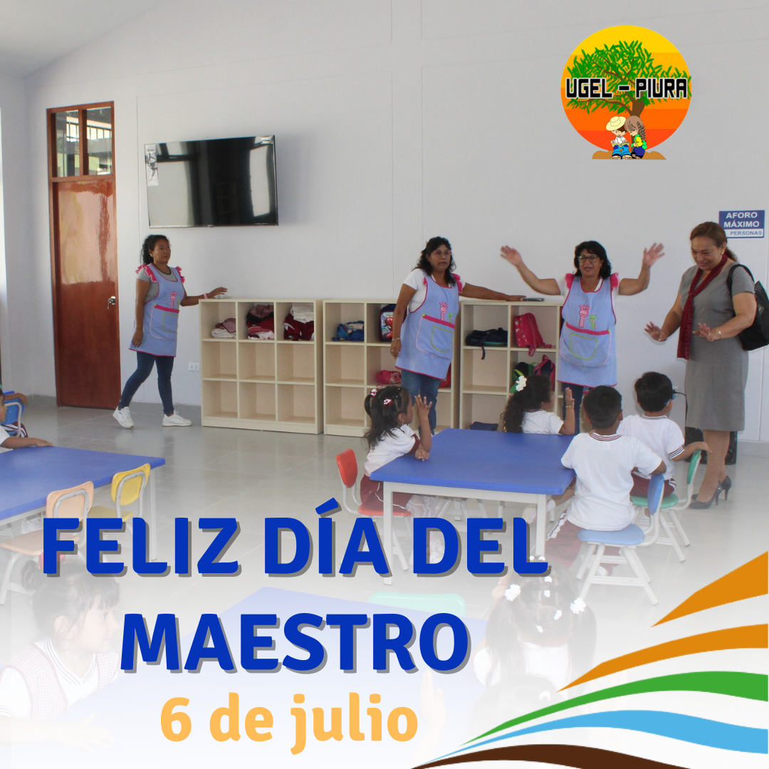 ¡Feliz día del Maestro!