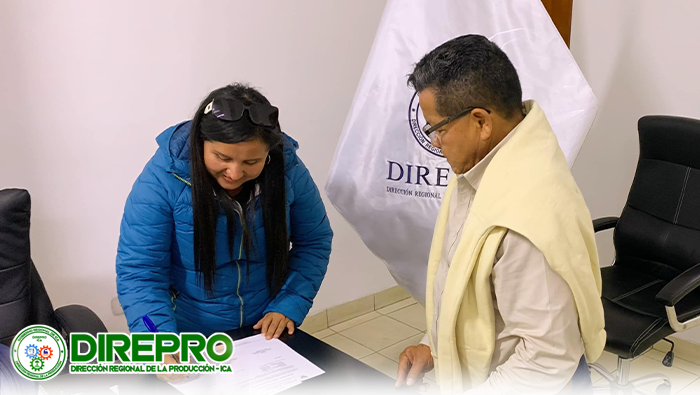Reunión con la Sub Gerenta de Pesca Artesanal e Inversiones de la Municipalidad Distrital de Marcona