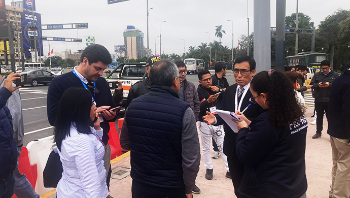 Fiscalía realiza acción preventiva en zona donde se realizarán obras de la Línea 2 del Metro de Lima