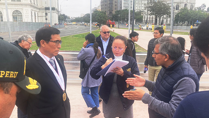 Fiscalía realiza acción preventiva en zona donde se realizarán obras de la Línea 2 del Metro de Lima