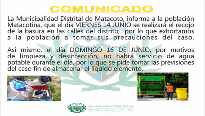 Comunicado - MDM