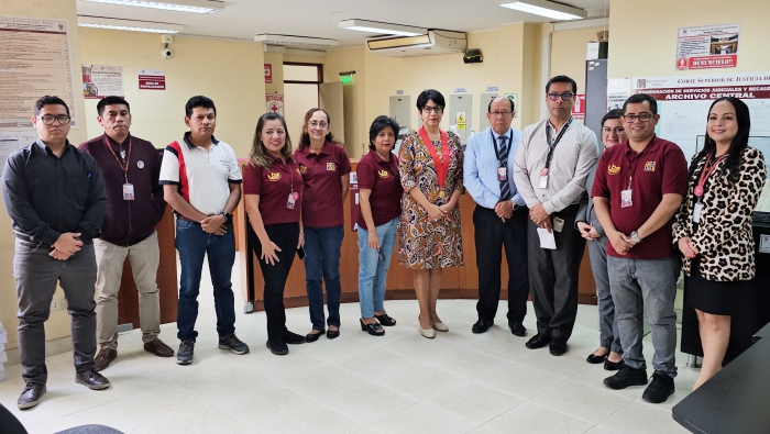 Corte Superior de Piura logró recolectar 465 metros lineales de documentos administrativos
