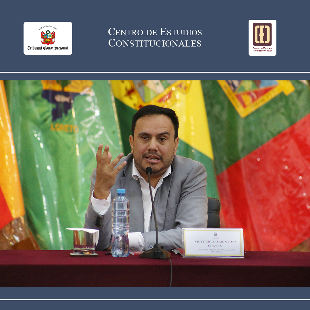 En Encuentro de Asesores del Tribunal Constitucional y de la Oficina de Normalización Previsional dialogan sobre régimen de pensiones
