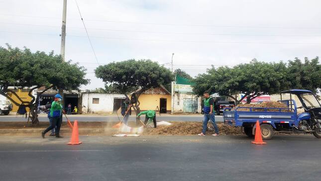 Seguimos intensificando labores de limpieza y recuperación de áreas verdes 
