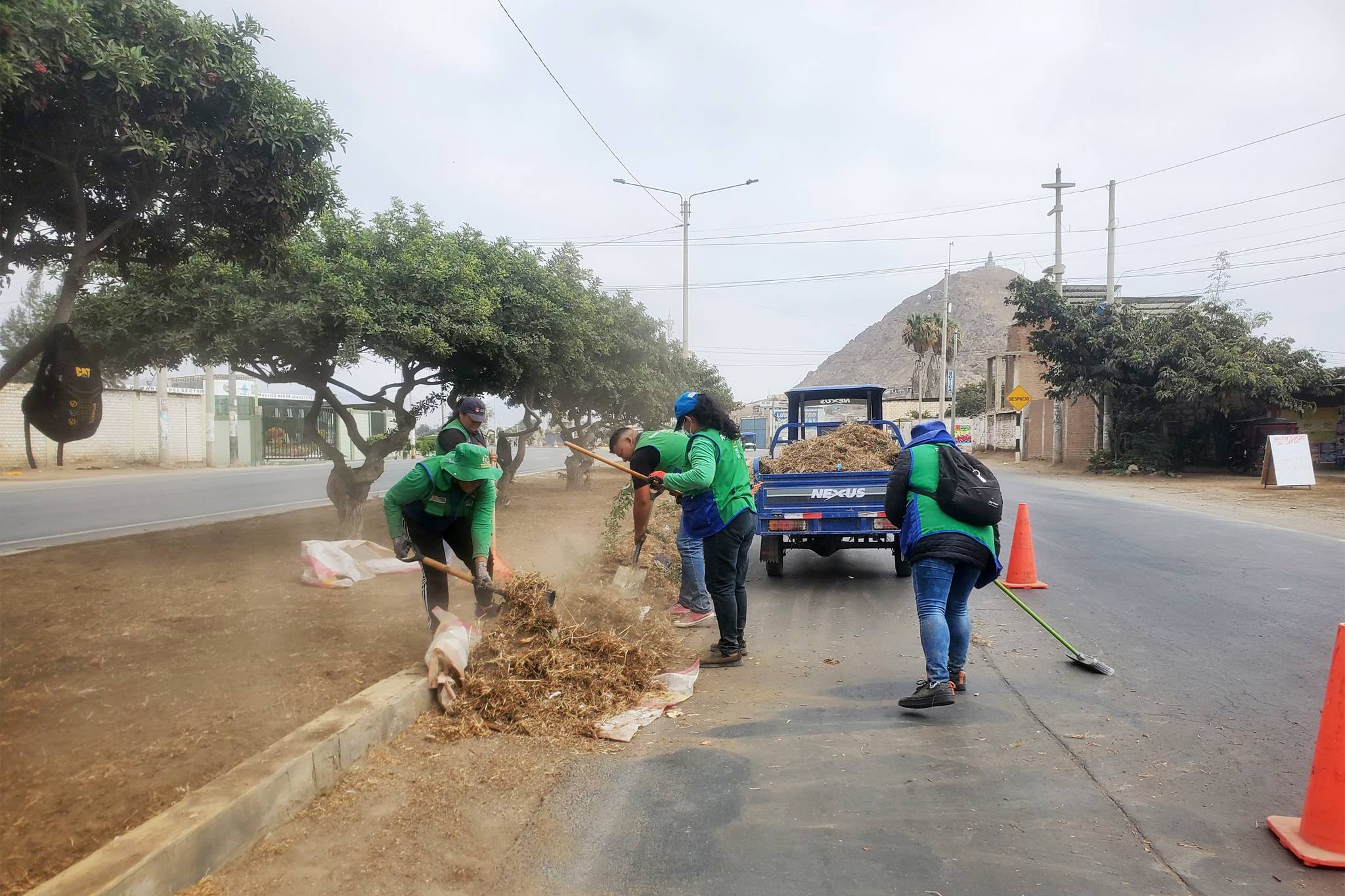 Seguimos intensificando labores de limpieza y recuperación de áreas verdes