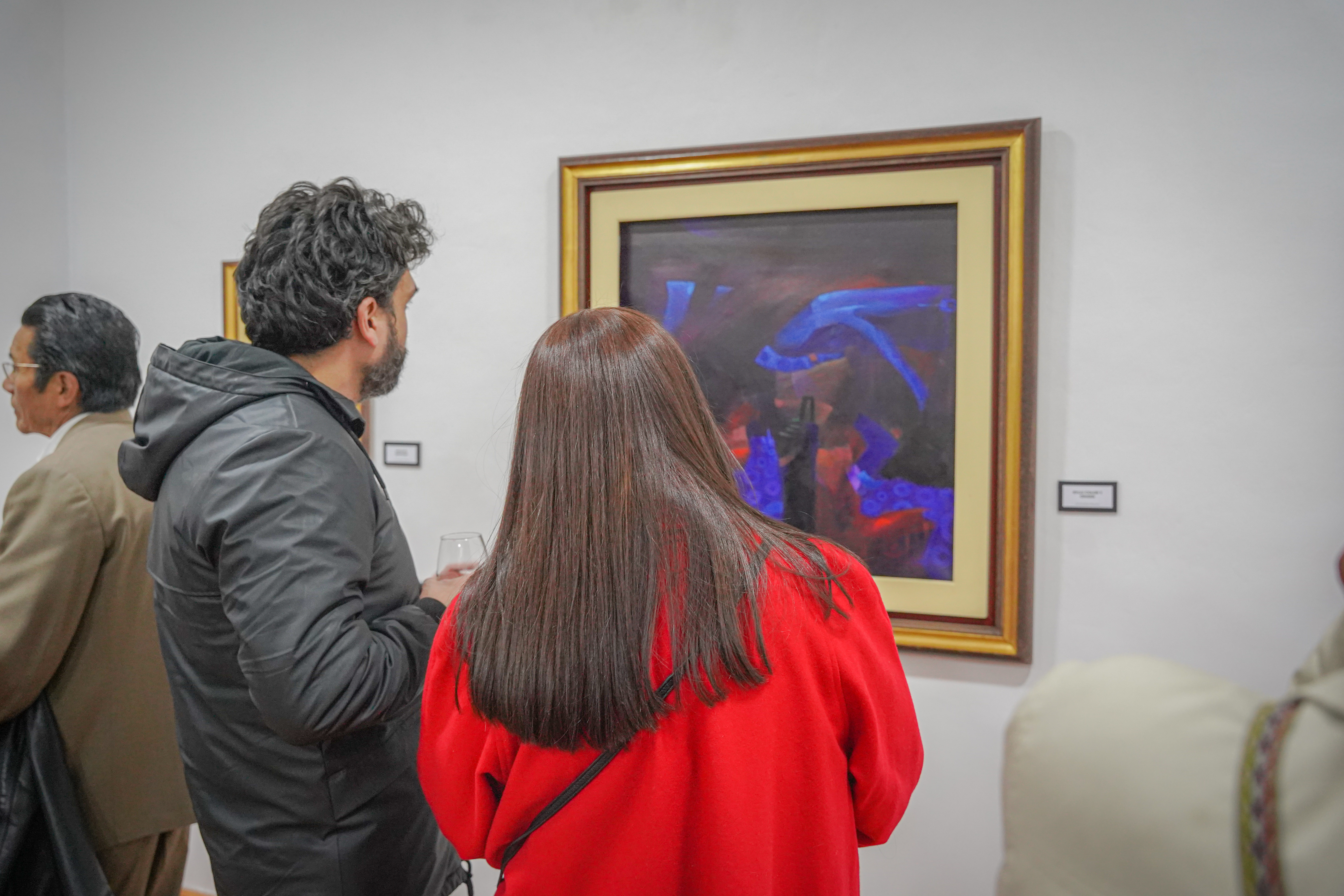 Presidenta de la Corte de Cusco participó en la exposición píctorica promovida por la ODE Ministerio de Relaciones Exteriores Cusco